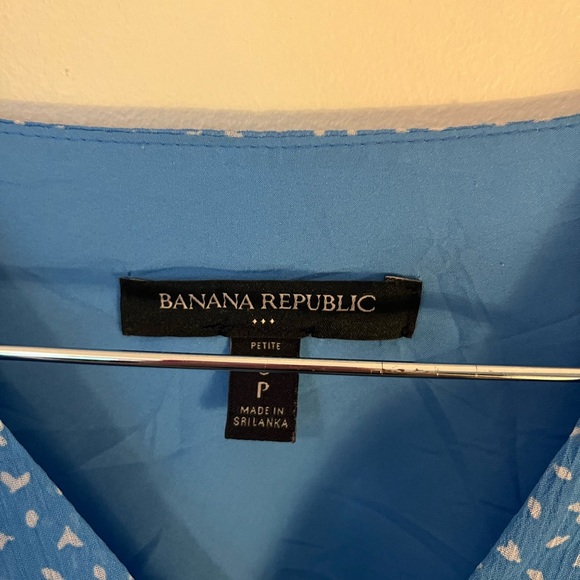 Banana Republic Wrap Long-Sleeve top, small petite - Picture 2 of 3